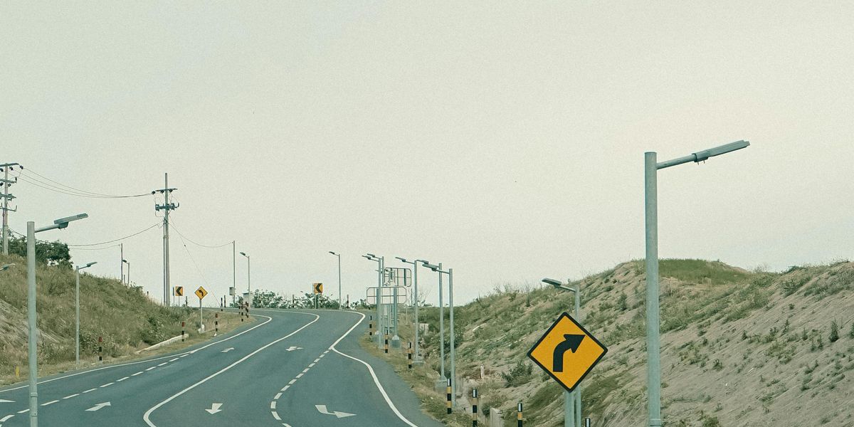 Person walking on a new path symbolizing a career change
