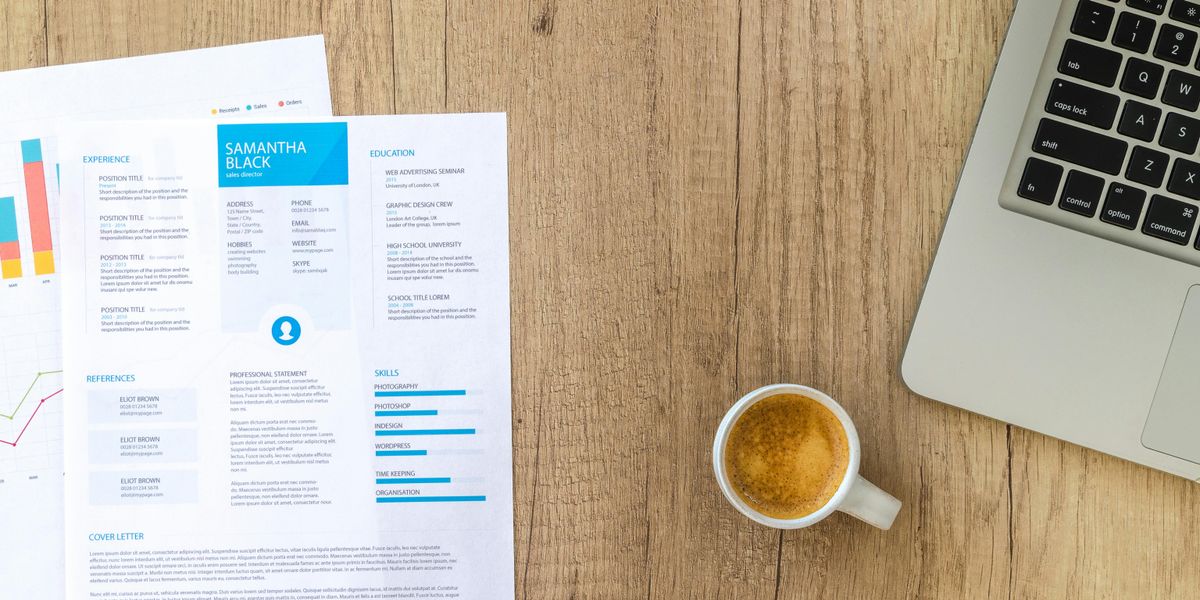 Skills section of resume example