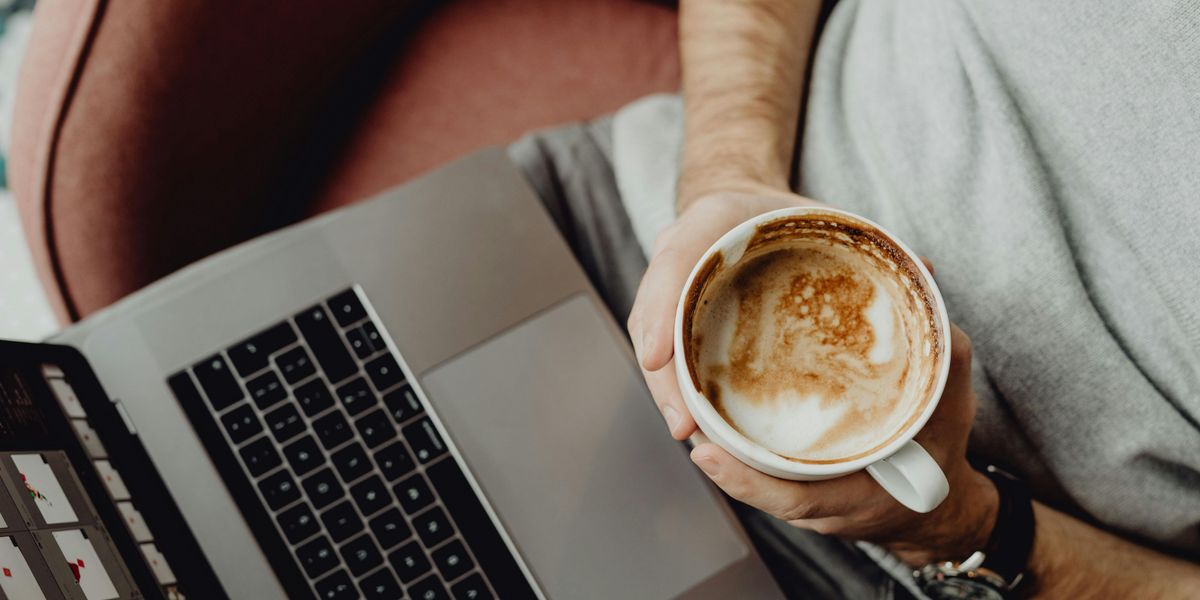Junior developer writing code for portfolio
